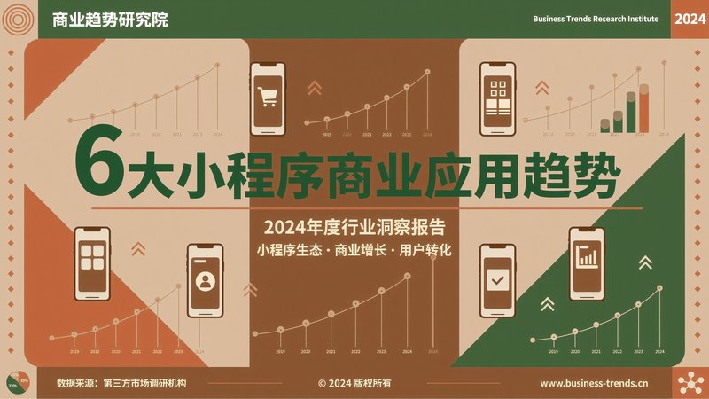 6大小程序商业应用趋势（附解决方案）