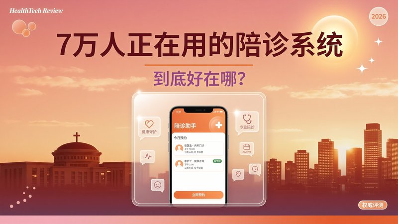 为什么陪诊师都在用系统接单？3大核心功能解析