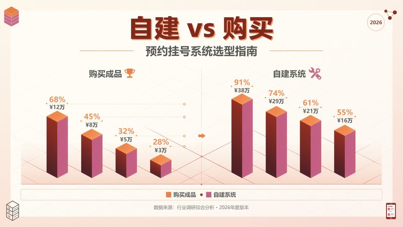预约挂号系统自建 vs 购买：看完不再纠结