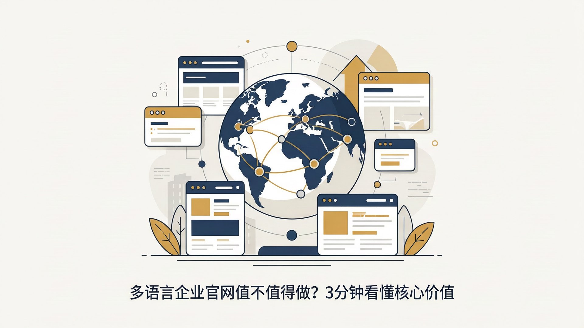 多语言企业官网值不值得做？3分钟看懂核心价值